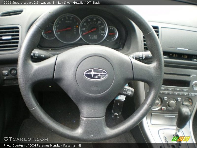 Brilliant Silver Metallic / Off-Black 2006 Subaru Legacy 2.5i Wagon