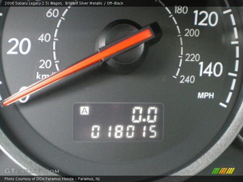 Brilliant Silver Metallic / Off-Black 2006 Subaru Legacy 2.5i Wagon