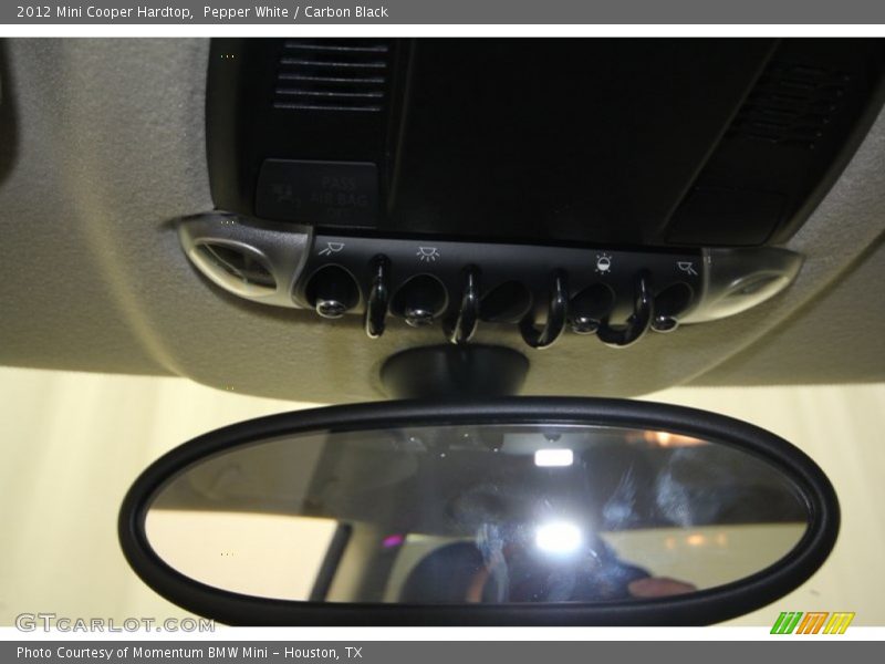 Pepper White / Carbon Black 2012 Mini Cooper Hardtop