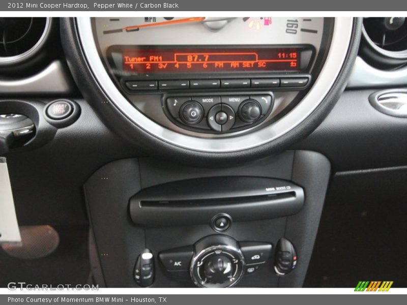 Pepper White / Carbon Black 2012 Mini Cooper Hardtop