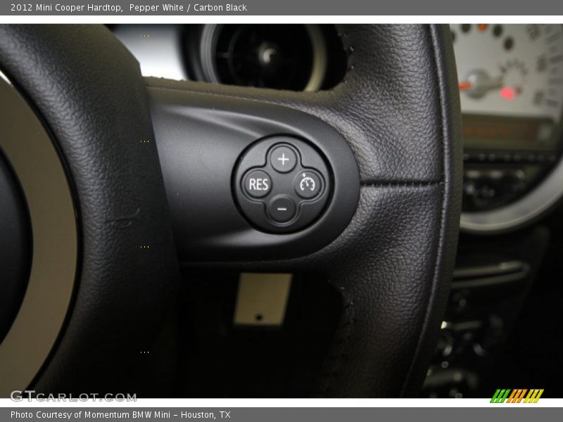 Pepper White / Carbon Black 2012 Mini Cooper Hardtop