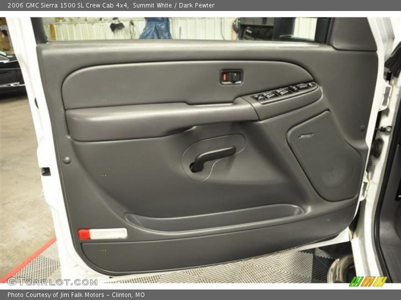 Summit White / Dark Pewter 2006 GMC Sierra 1500 SL Crew Cab 4x4