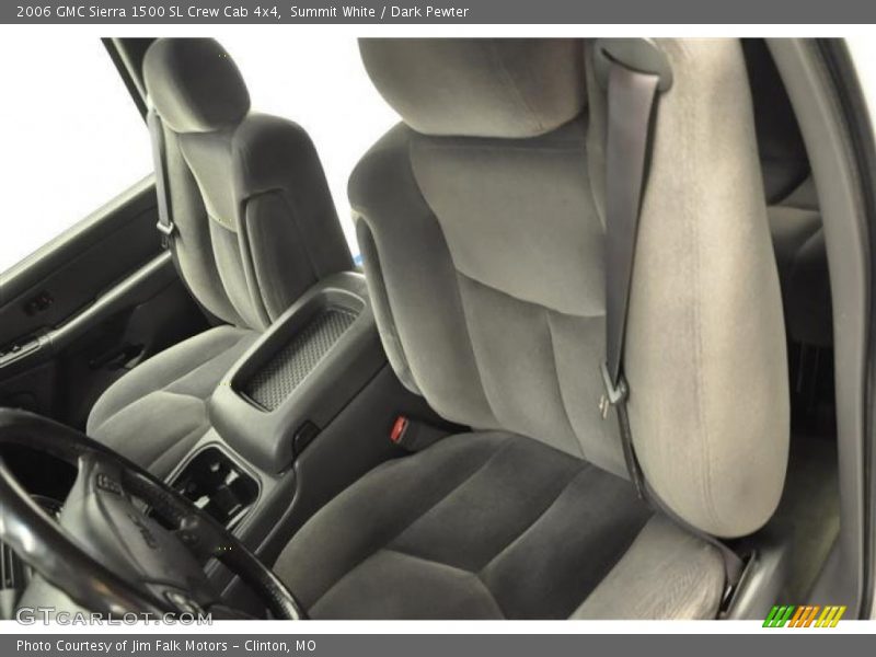 Summit White / Dark Pewter 2006 GMC Sierra 1500 SL Crew Cab 4x4