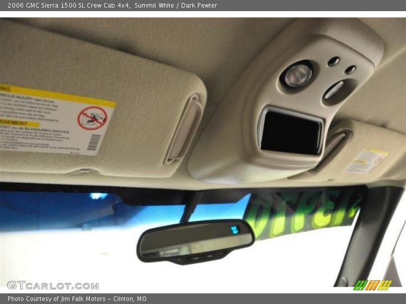 Summit White / Dark Pewter 2006 GMC Sierra 1500 SL Crew Cab 4x4