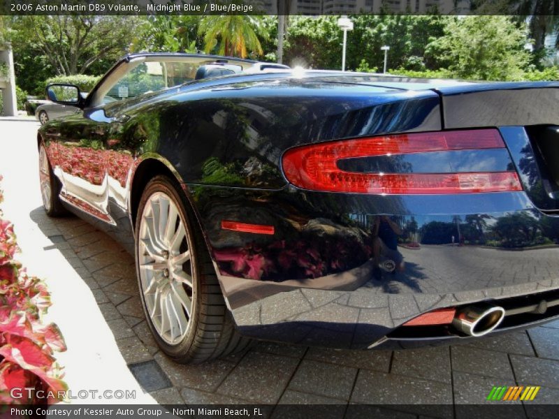 Midnight Blue / Blue/Beige 2006 Aston Martin DB9 Volante
