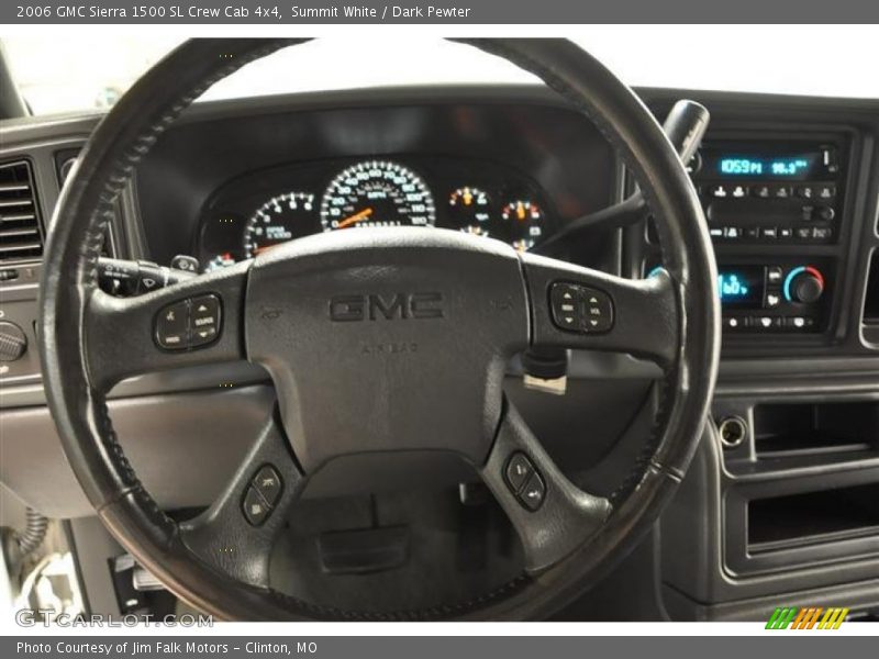Summit White / Dark Pewter 2006 GMC Sierra 1500 SL Crew Cab 4x4