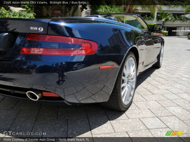 Midnight Blue / Blue/Beige 2006 Aston Martin DB9 Volante