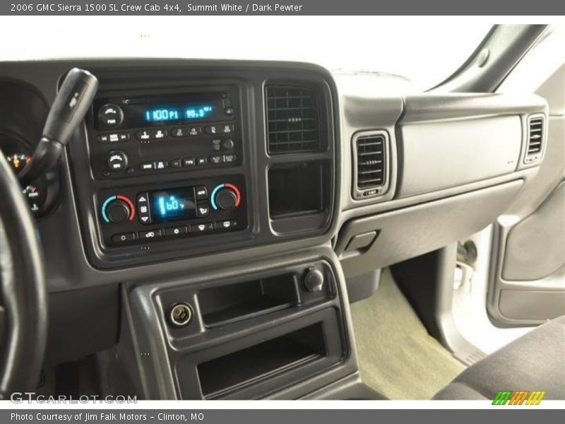 Summit White / Dark Pewter 2006 GMC Sierra 1500 SL Crew Cab 4x4