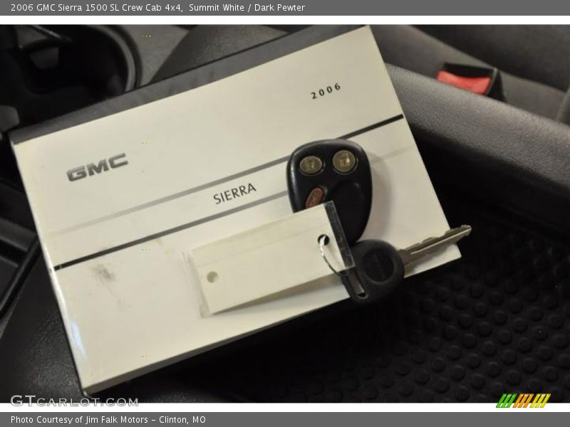 Summit White / Dark Pewter 2006 GMC Sierra 1500 SL Crew Cab 4x4