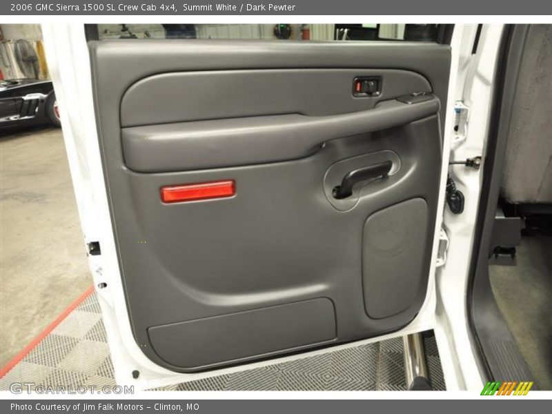 Summit White / Dark Pewter 2006 GMC Sierra 1500 SL Crew Cab 4x4