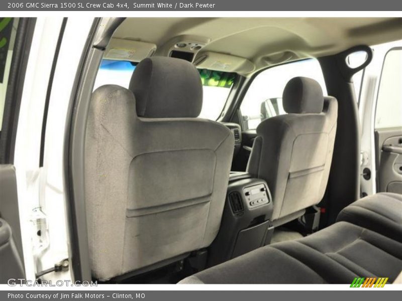 Summit White / Dark Pewter 2006 GMC Sierra 1500 SL Crew Cab 4x4