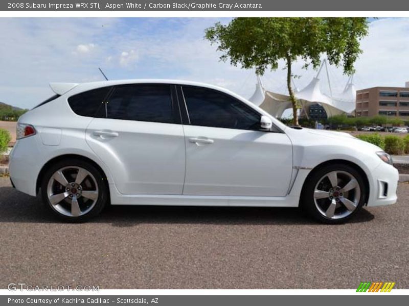  2008 Impreza WRX STi Aspen White