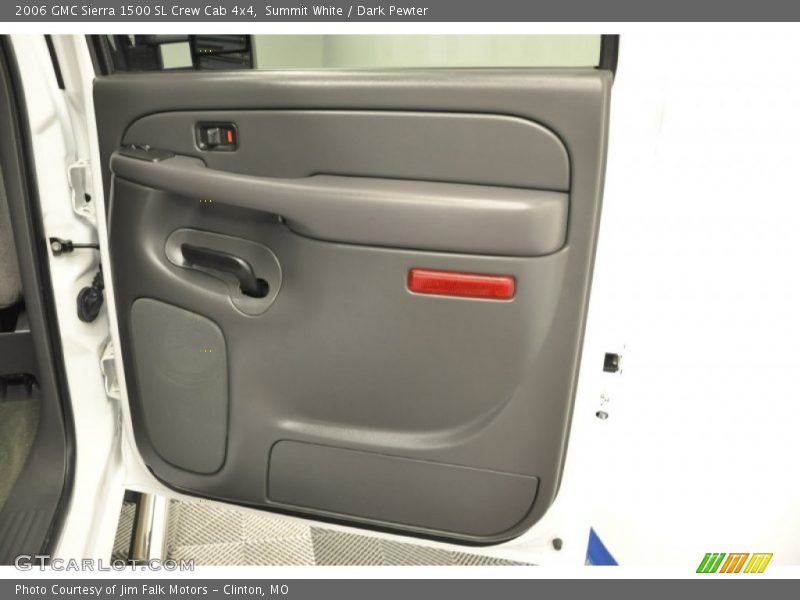 Summit White / Dark Pewter 2006 GMC Sierra 1500 SL Crew Cab 4x4