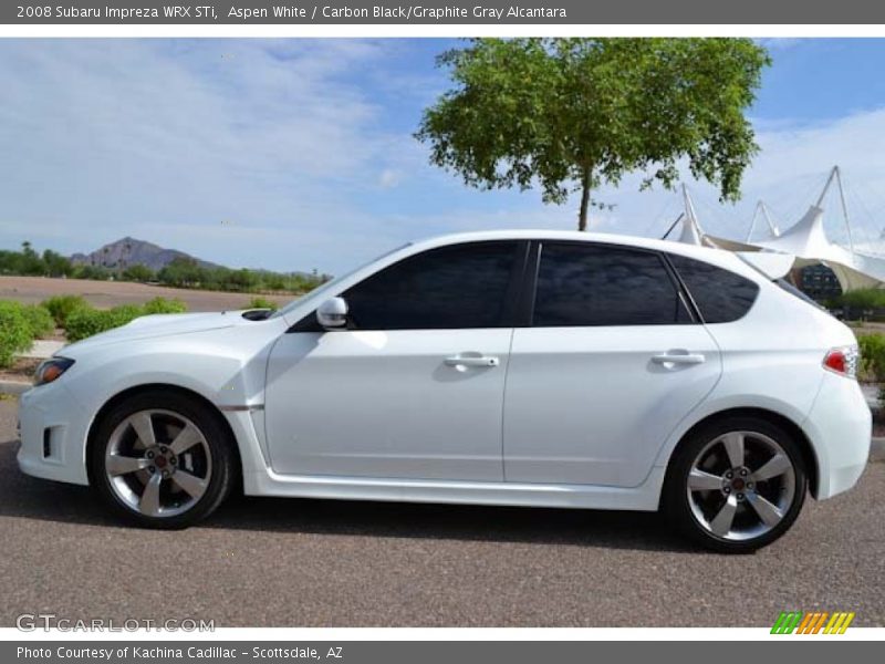  2008 Impreza WRX STi Aspen White