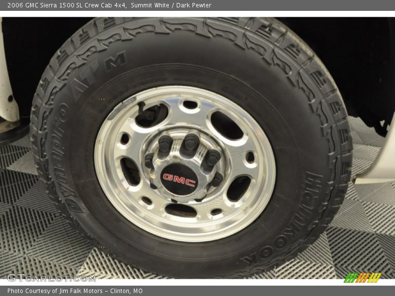 Summit White / Dark Pewter 2006 GMC Sierra 1500 SL Crew Cab 4x4
