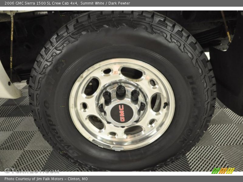Summit White / Dark Pewter 2006 GMC Sierra 1500 SL Crew Cab 4x4