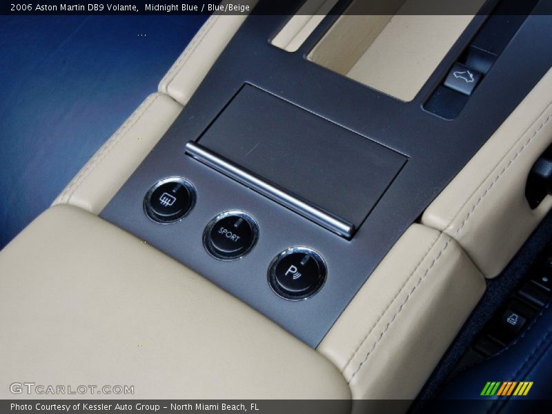 Midnight Blue / Blue/Beige 2006 Aston Martin DB9 Volante