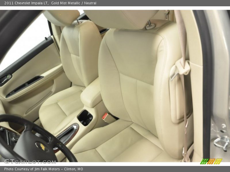Gold Mist Metallic / Neutral 2011 Chevrolet Impala LT