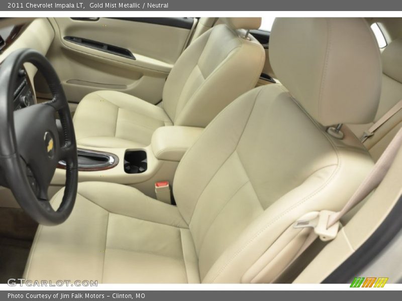 Gold Mist Metallic / Neutral 2011 Chevrolet Impala LT