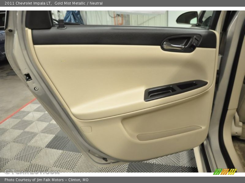 Gold Mist Metallic / Neutral 2011 Chevrolet Impala LT
