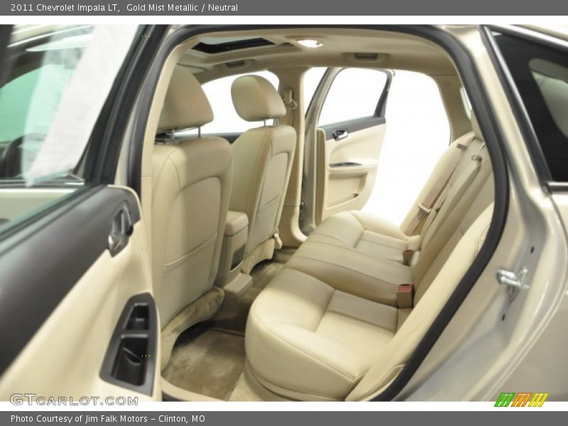 Gold Mist Metallic / Neutral 2011 Chevrolet Impala LT