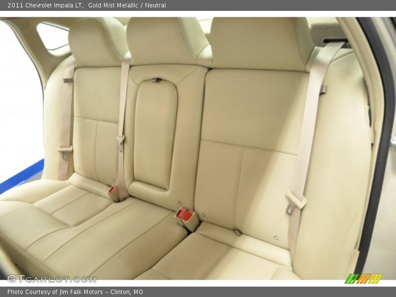Gold Mist Metallic / Neutral 2011 Chevrolet Impala LT