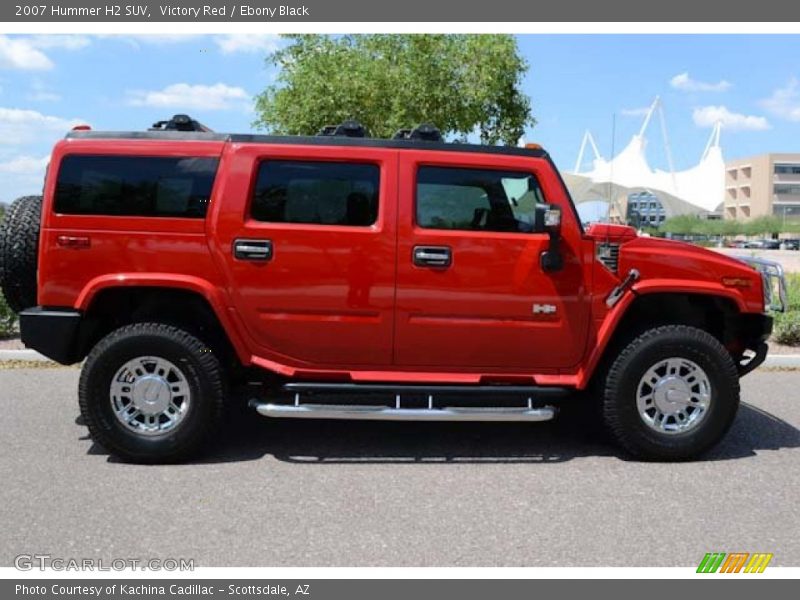  2007 H2 SUV Victory Red