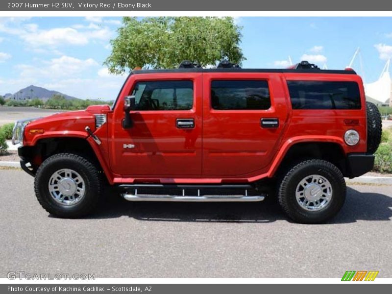  2007 H2 SUV Victory Red