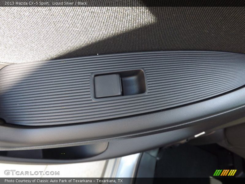 Liquid Silver / Black 2013 Mazda CX-5 Sport