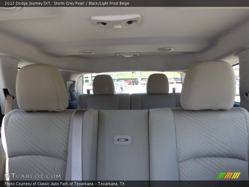 Storm Grey Pearl / Black/Light Frost Beige 2012 Dodge Journey SXT