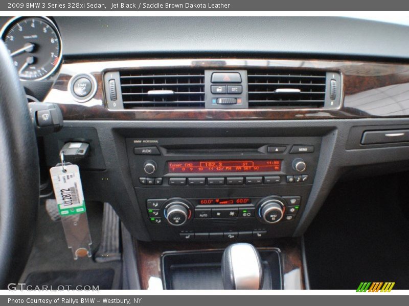 Jet Black / Saddle Brown Dakota Leather 2009 BMW 3 Series 328xi Sedan