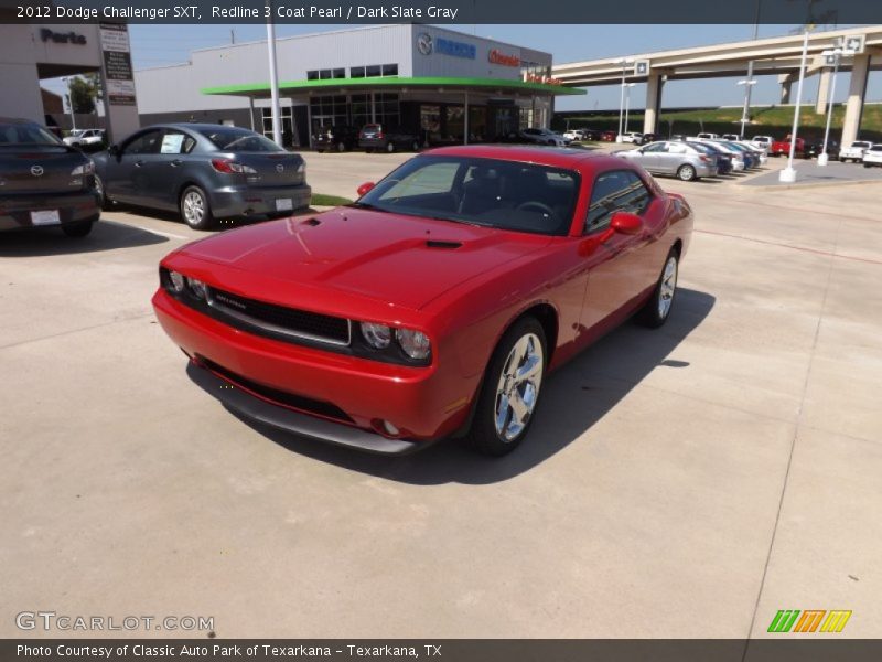 Redline 3 Coat Pearl / Dark Slate Gray 2012 Dodge Challenger SXT