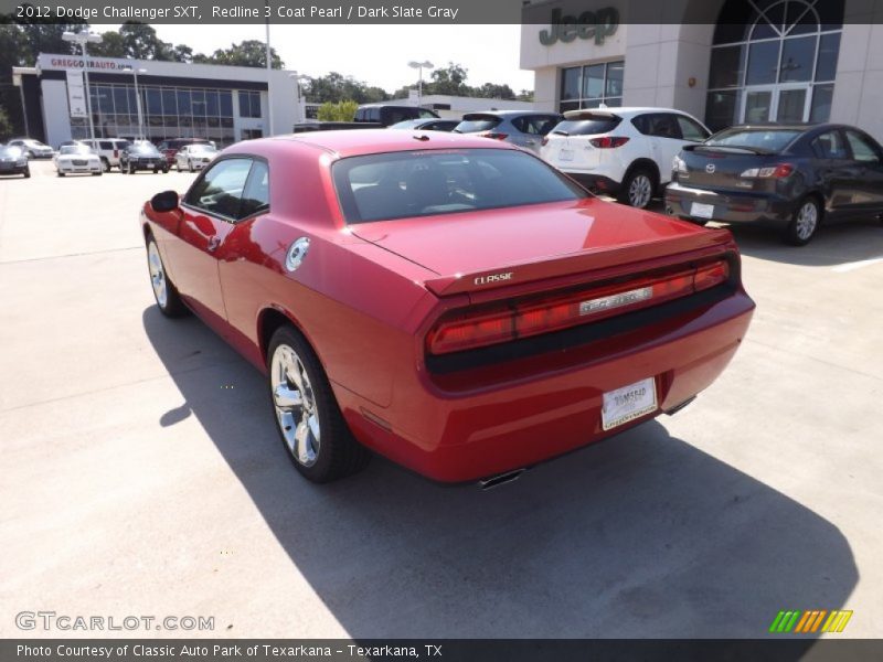 Redline 3 Coat Pearl / Dark Slate Gray 2012 Dodge Challenger SXT