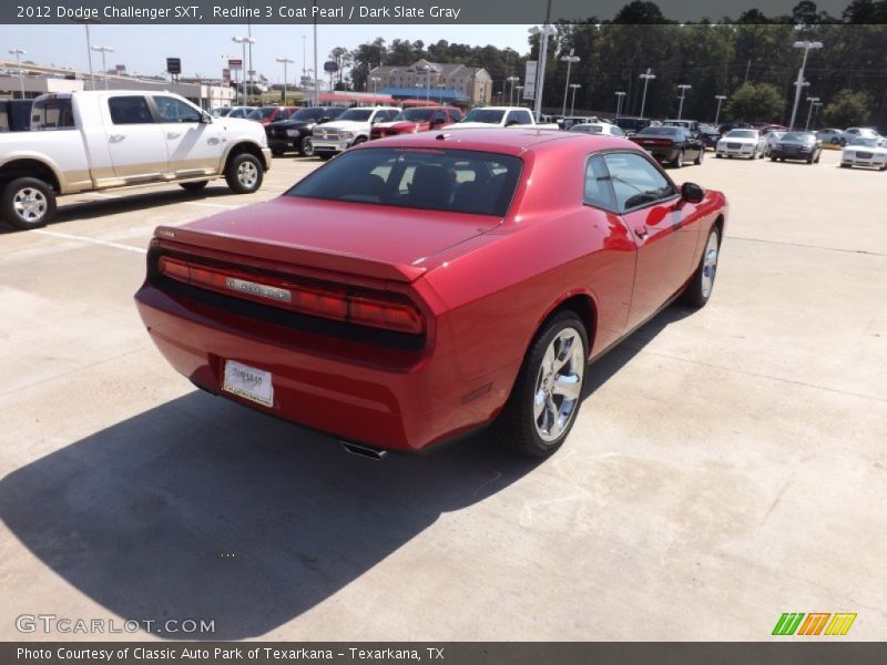 Redline 3 Coat Pearl / Dark Slate Gray 2012 Dodge Challenger SXT