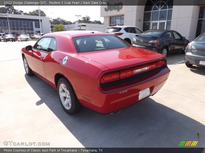 Redline 3 Coat Pearl / Dark Slate Gray 2012 Dodge Challenger SXT