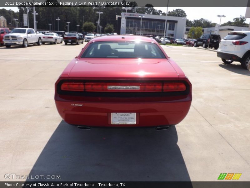 Redline 3 Coat Pearl / Dark Slate Gray 2012 Dodge Challenger SXT