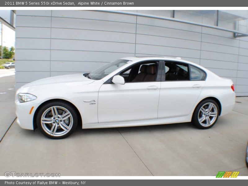  2011 5 Series 550i xDrive Sedan Alpine White