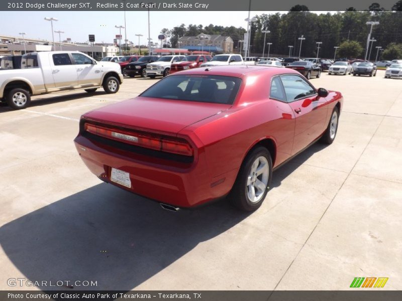 Redline 3 Coat Pearl / Dark Slate Gray 2012 Dodge Challenger SXT
