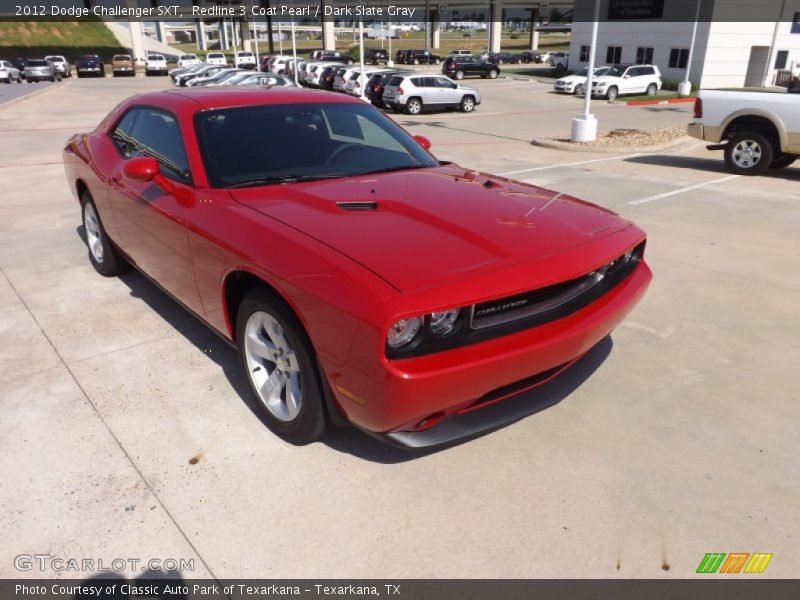 Redline 3 Coat Pearl / Dark Slate Gray 2012 Dodge Challenger SXT
