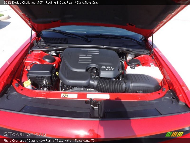 Redline 3 Coat Pearl / Dark Slate Gray 2012 Dodge Challenger SXT