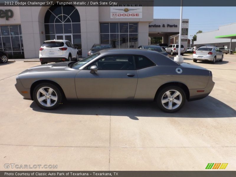 Tungsten Metallic / Dark Slate Gray 2012 Dodge Challenger SXT