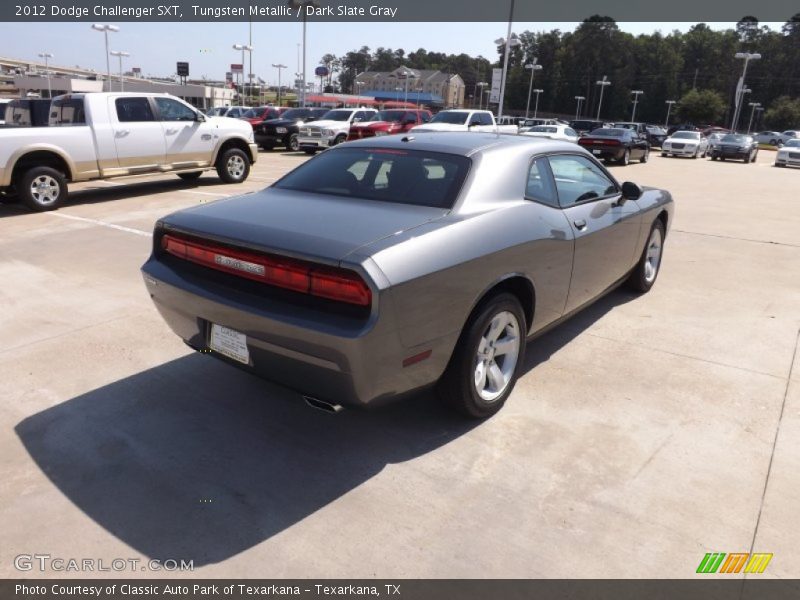 Tungsten Metallic / Dark Slate Gray 2012 Dodge Challenger SXT