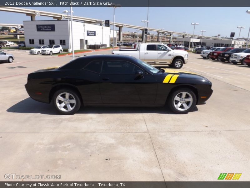 Pitch Black / Dark Slate Gray 2012 Dodge Challenger SXT