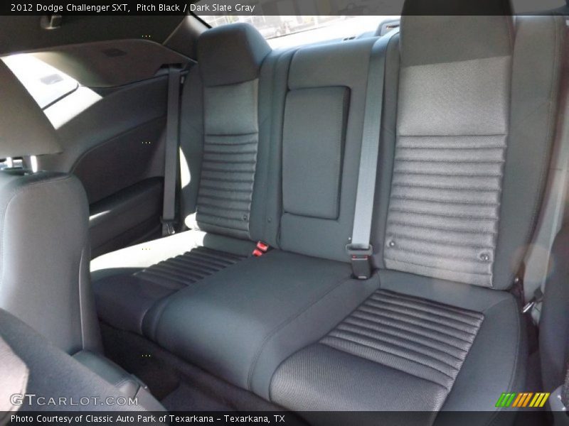 Pitch Black / Dark Slate Gray 2012 Dodge Challenger SXT