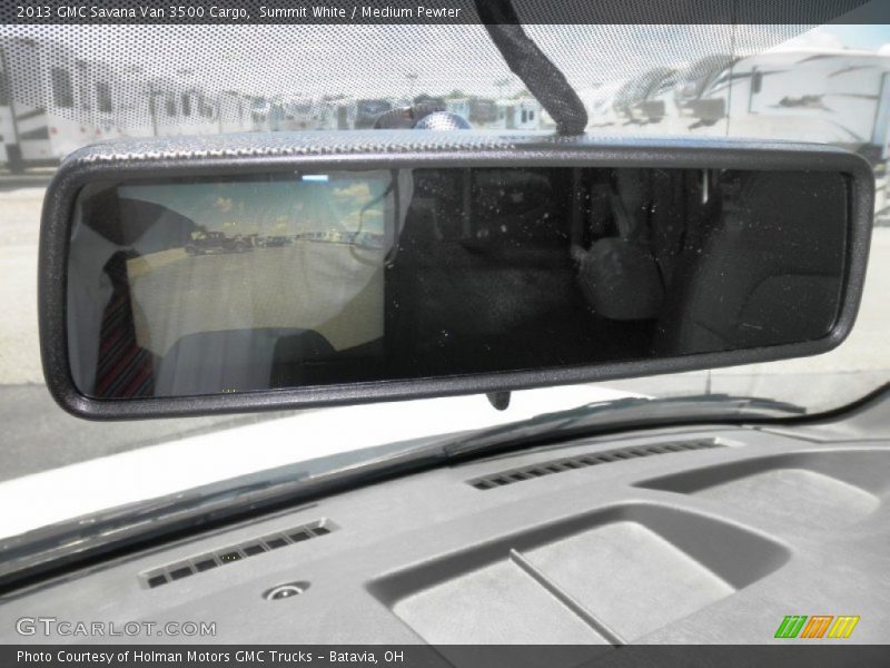 Summit White / Medium Pewter 2013 GMC Savana Van 3500 Cargo
