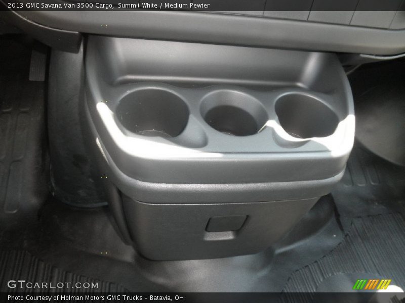 Summit White / Medium Pewter 2013 GMC Savana Van 3500 Cargo