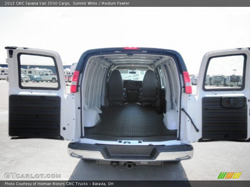 Summit White / Medium Pewter 2013 GMC Savana Van 3500 Cargo