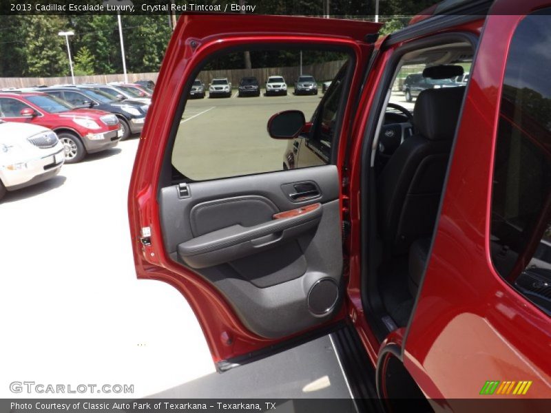 Crystal Red Tintcoat / Ebony 2013 Cadillac Escalade Luxury