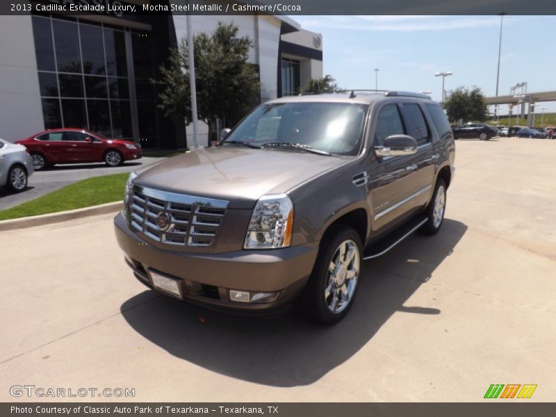 Mocha Steel Metallic / Cashmere/Cocoa 2013 Cadillac Escalade Luxury
