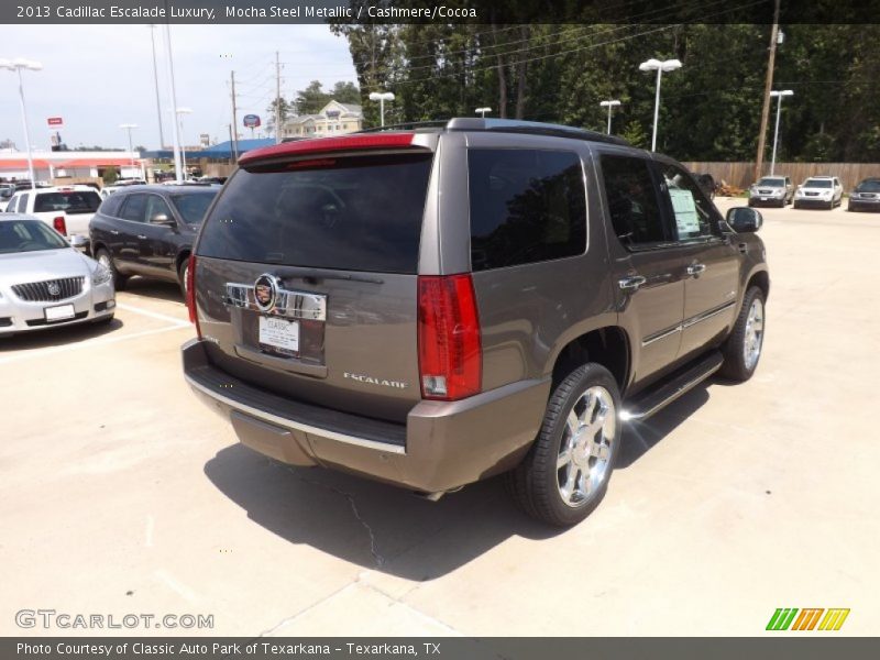 Mocha Steel Metallic / Cashmere/Cocoa 2013 Cadillac Escalade Luxury